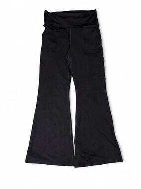 Aerie Offline The Hugger foldover hi-rise flare leggings